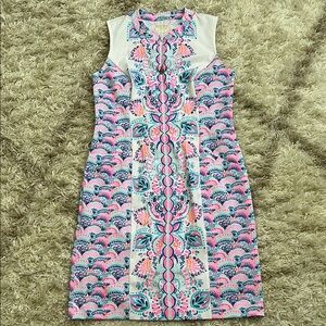 Lilly Pulitzer luxletic Sleeveless Multicolor Patterned Dress
